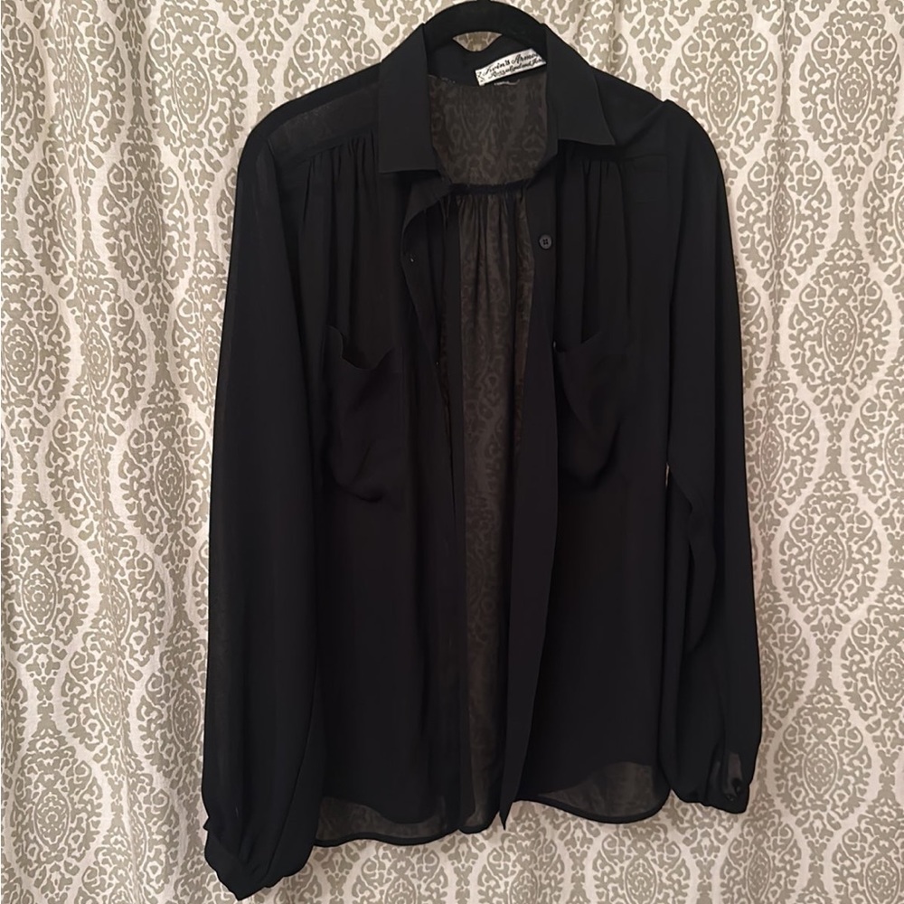 Light See Through Blouse